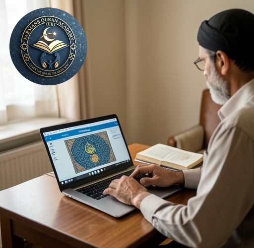 online quran tafseer course with quran on rehal