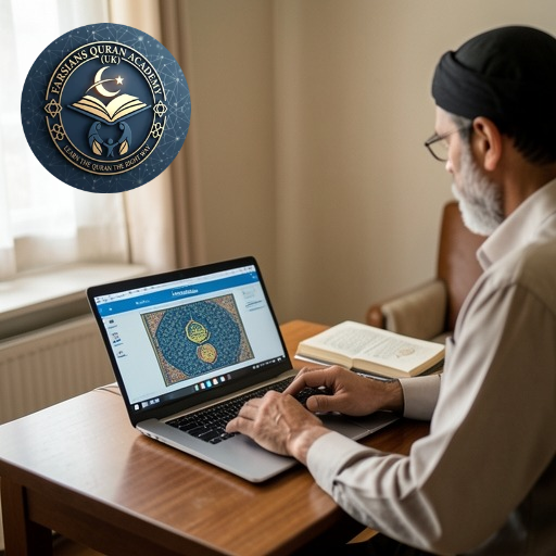 online quran tafseer course with quran on rehal